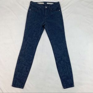 Anthropologie Pilcro high rise skinny ankle jeans